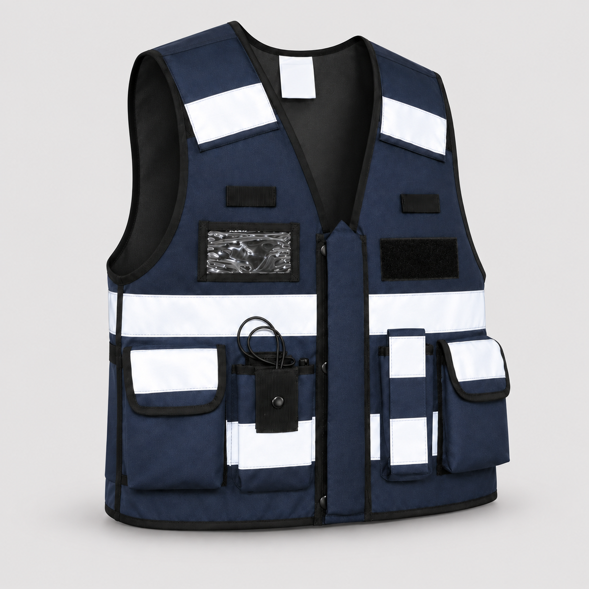 Gilet tattico art. KXTAC TACTICAL VEST Blu Navy 2XL-4XL