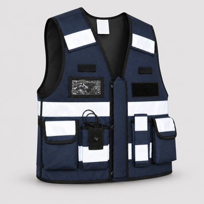 Gilet tattico art. KXTAC TACTICAL VEST Blu Navy 2XL-4XL