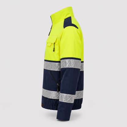 Giubbino art. GIUBTEC BETA PC Giallo Fluo/Blu Navy