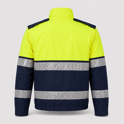 Giubbino art. GIUBTEC BETA PC Giallo Fluo/Blu Navy