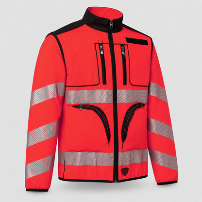 Giubbino GIUBTEC EVO - EN 20471 Rosso Fluo