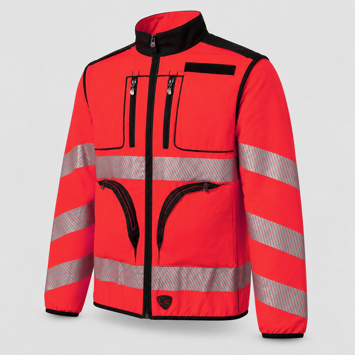 Giubbino GIUBTEC EVO - EN 20471 Rosso Fluo