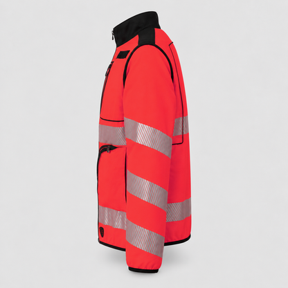 Giubbino GIUBTEC EVO - EN 20471 Rosso Fluo