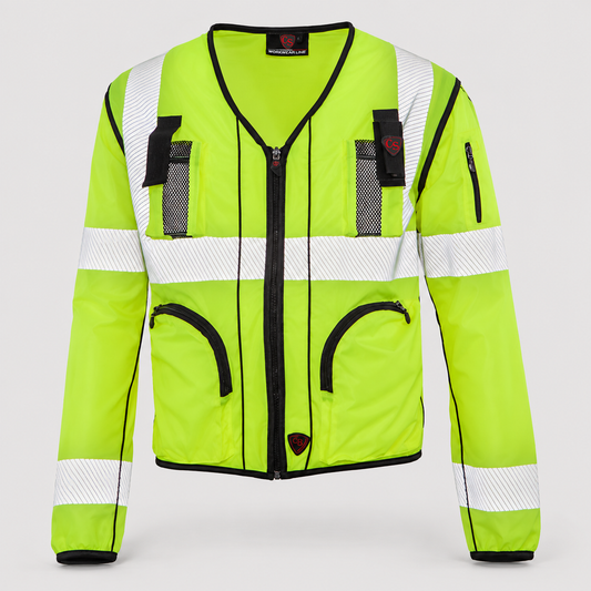 Giubbino Jacket EXPLORER Giallo Fluo/Nero