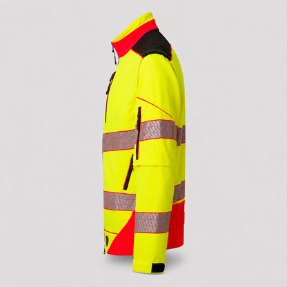 Giubbino ICARO Giallo Fluo/Rosso Fluo