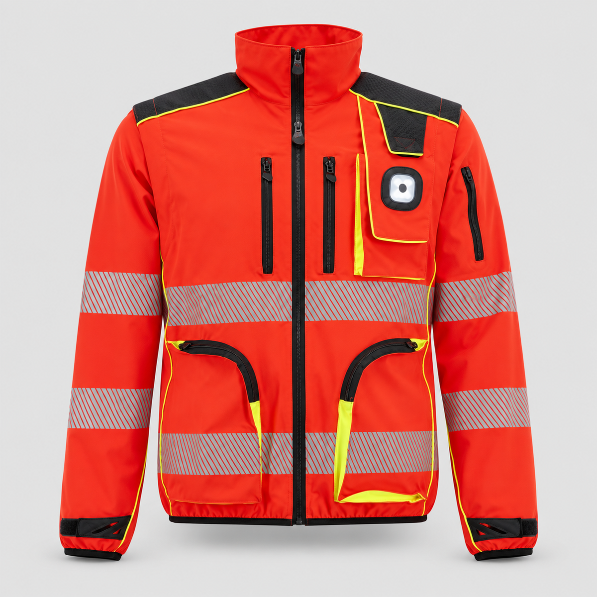 Giubbino art. GIUBTEC LUMEN Rosso Fluo