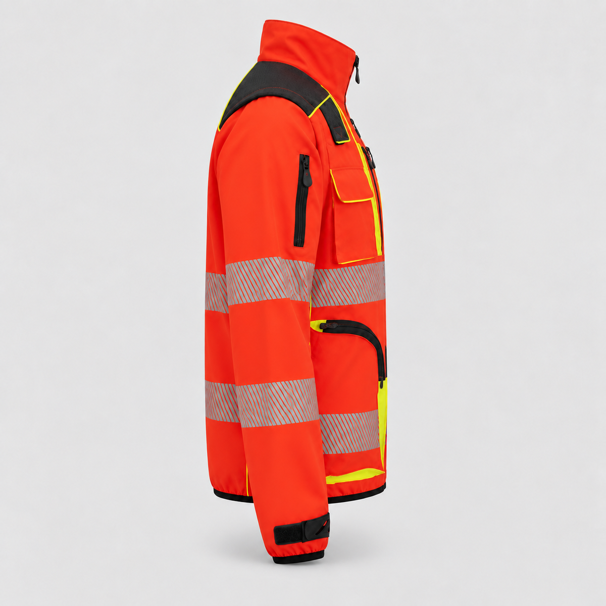 Giubbino art. GIUBTEC LUMEN Rosso Fluo