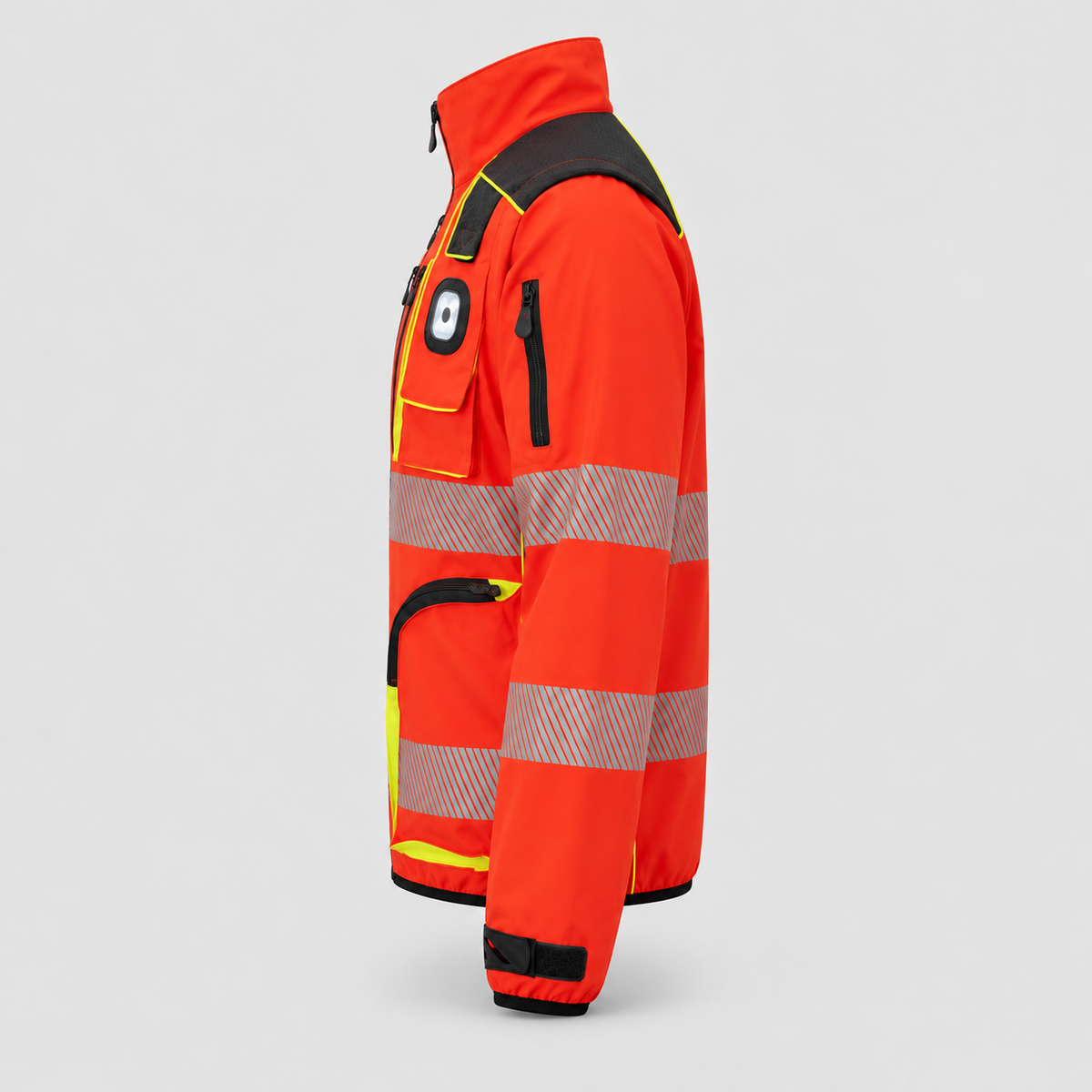 Giubbino art. GIUBTEC LUMEN Rosso Fluo