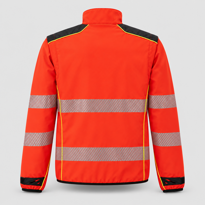 Giubbino art. GIUBTEC LUMEN Rosso Fluo