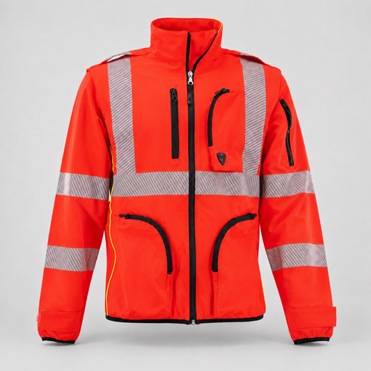 Giubbino GIUBTEC POWER RED - EN20471 Rosso Fluo