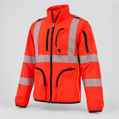 Giubbino GIUBTEC POWER RED - EN20471 Rosso Fluo