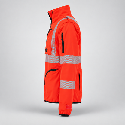 Giubbino GIUBTEC POWER RED - EN20471 Rosso Fluo