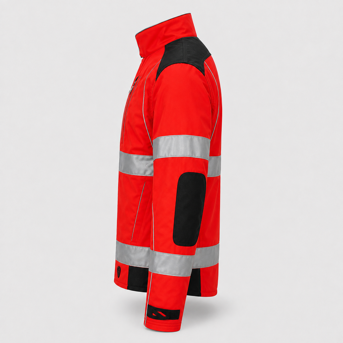 Giubbino GIUBTEC CLIMBING SOFTSHELL Rosso Fluo/Nero