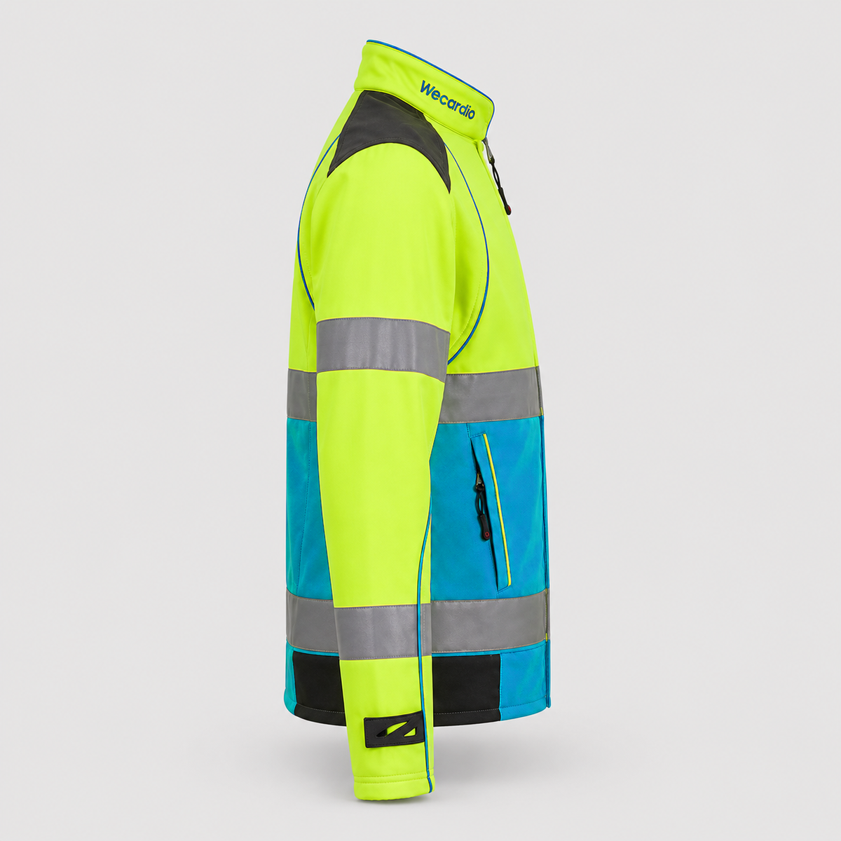 GIUBTEC CLIMBING MIS SOFTSHELL Giallo Fluo/Ciano