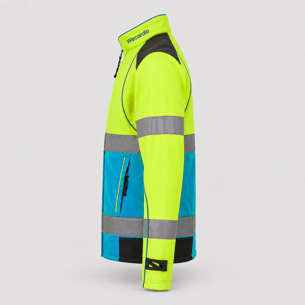 GIUBTEC CLIMBING MIS SOFTSHELL Giallo Fluo/Ciano