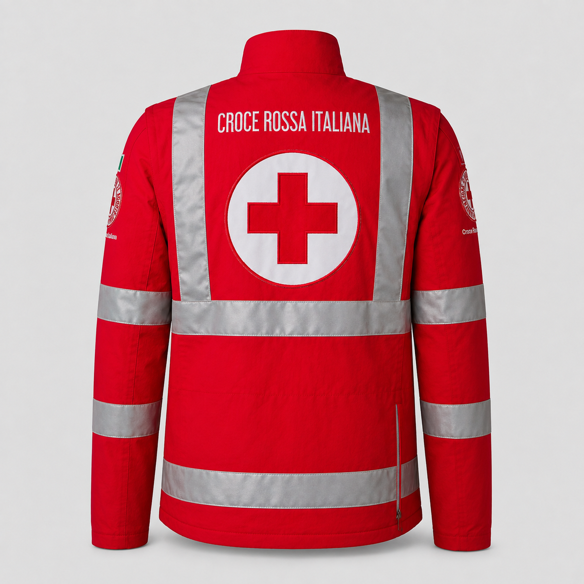 Giubbino Operativo CRI Poliammide/Elastan Rosso Ban