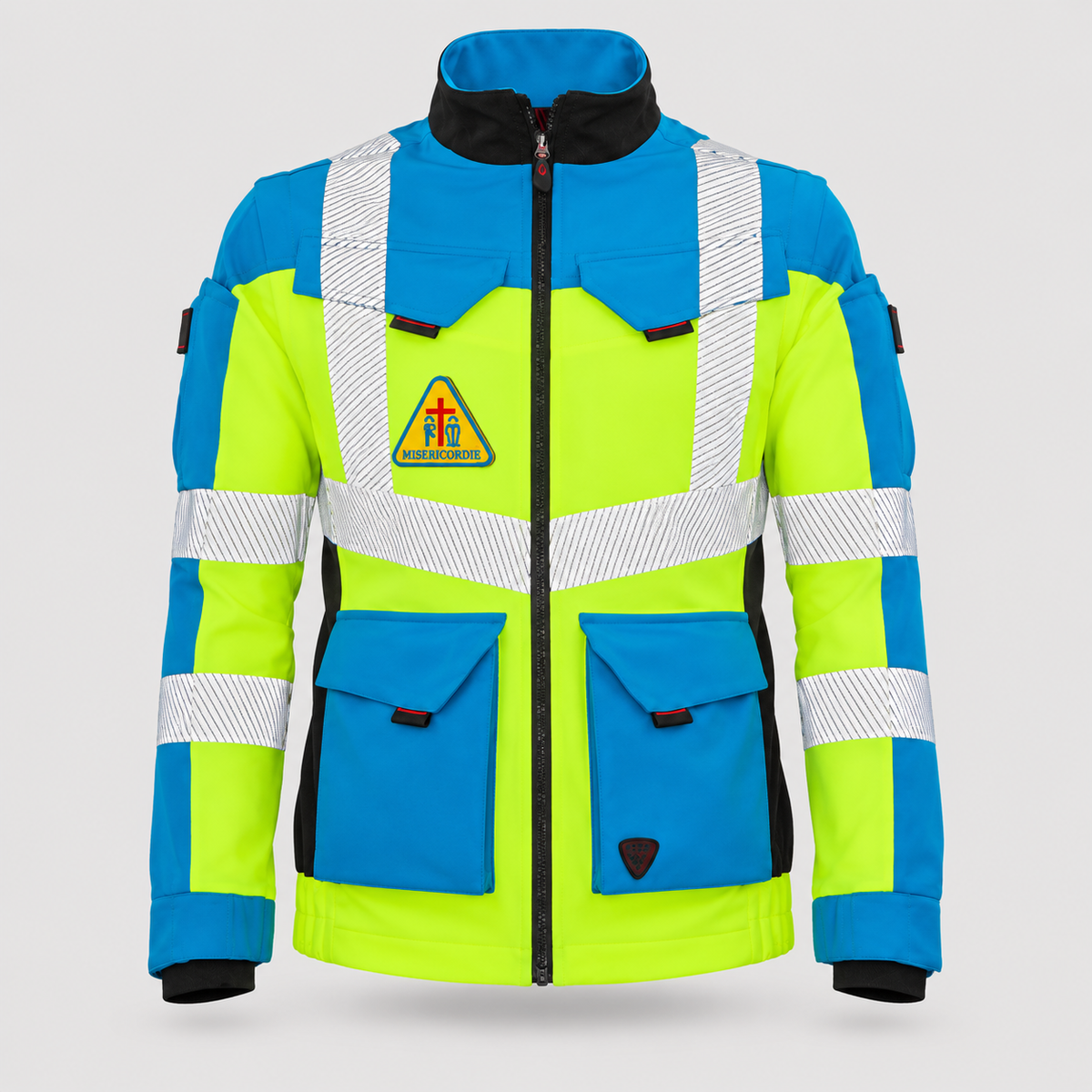 Giubbino ECHO MIS Giallo Fluo/Ciano L