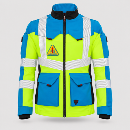 Giubbino ECHO MIS Giallo Fluo/Ciano L