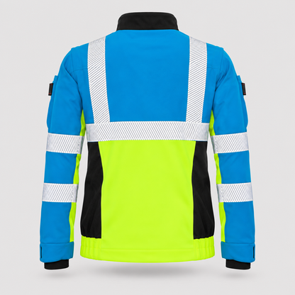 Giubbino ECHO MIS Giallo Fluo/Ciano L