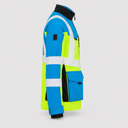 Giubbino ECHO MIS Giallo Fluo/Ciano L