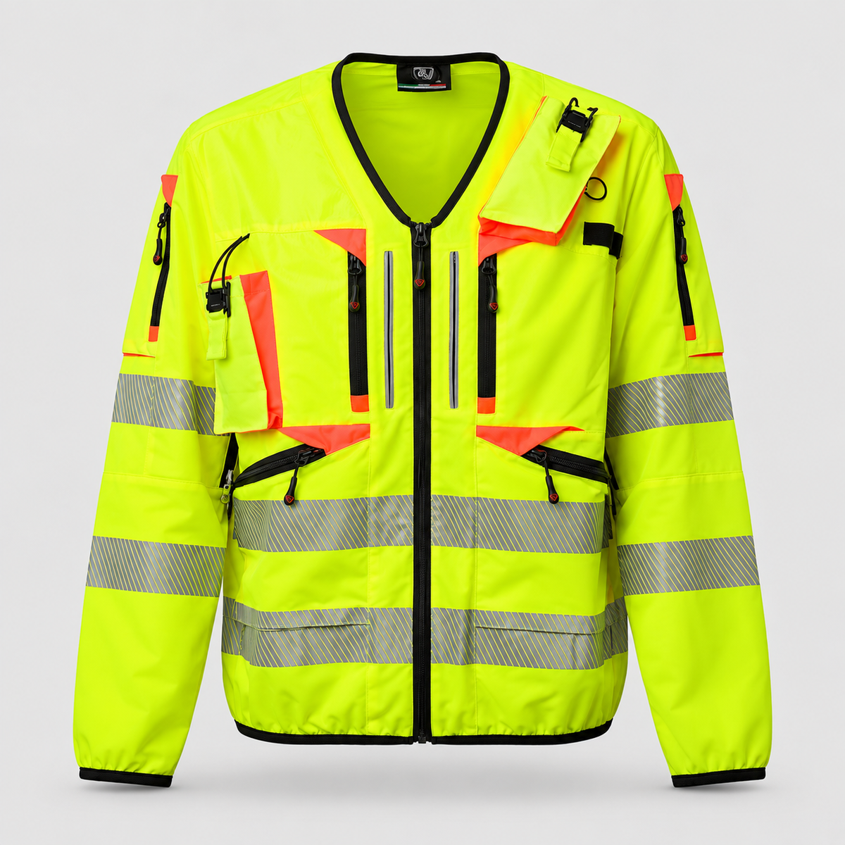 Jacket Tecnico KRONOS Giallo Fluo