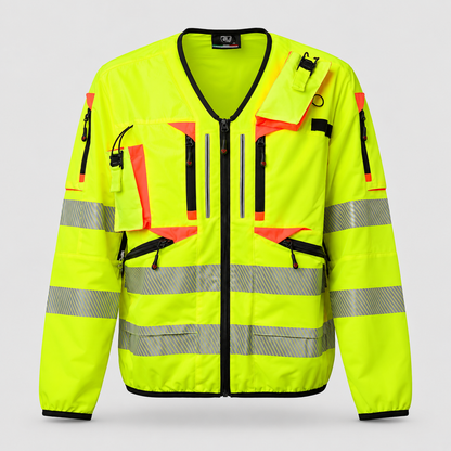 Jacket Tecnico KRONOS Giallo Fluo