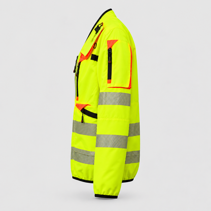 Jacket Tecnico KRONOS Giallo Fluo