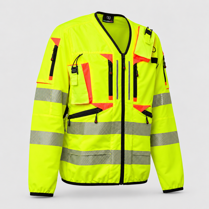Jacket Tecnico KRONOS Giallo Fluo