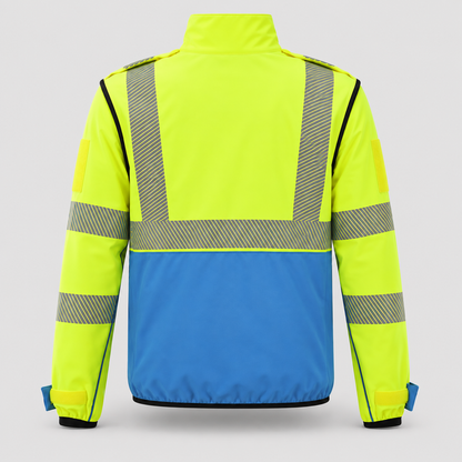 Giubbino GIUBTEC POWER MIS Misericordie Giallo Fluo/Ciano
