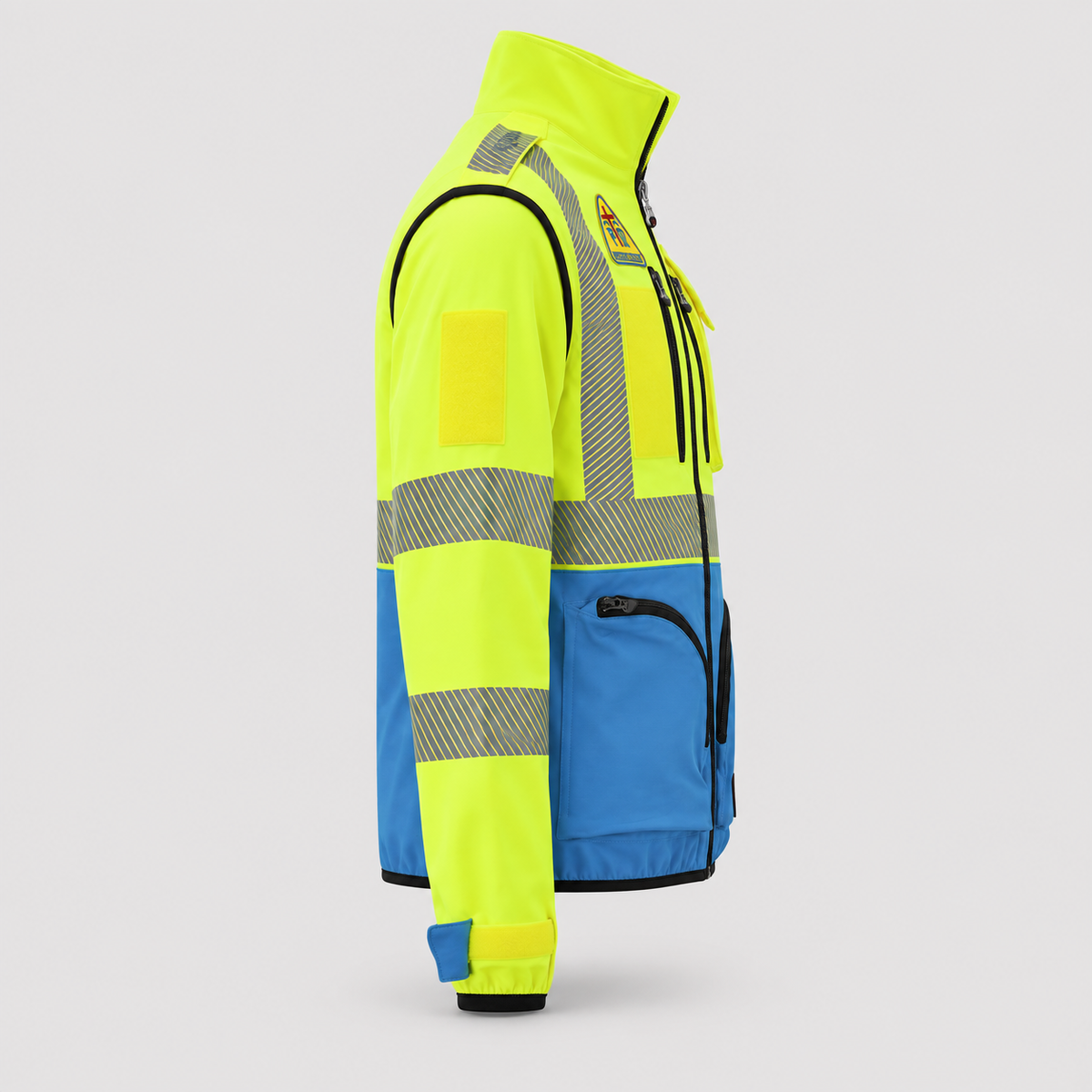 Giubbino GIUBTEC POWER MIS Misericordie Giallo Fluo/Ciano