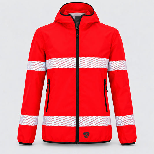 Guscio art. GUSCIO MAIA tessuto PU Rosso Fluo