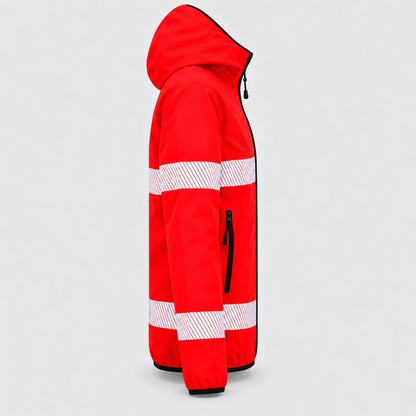 Guscio art. GUSCIO MAIA tessuto PU Rosso Fluo