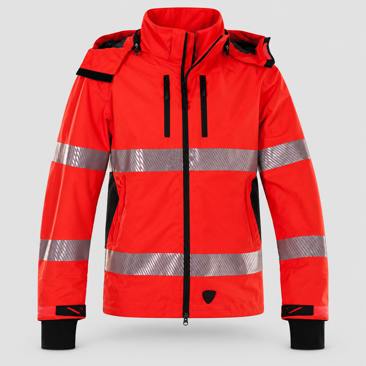 Guscio Antipioggia VIPER Rosso Fluo