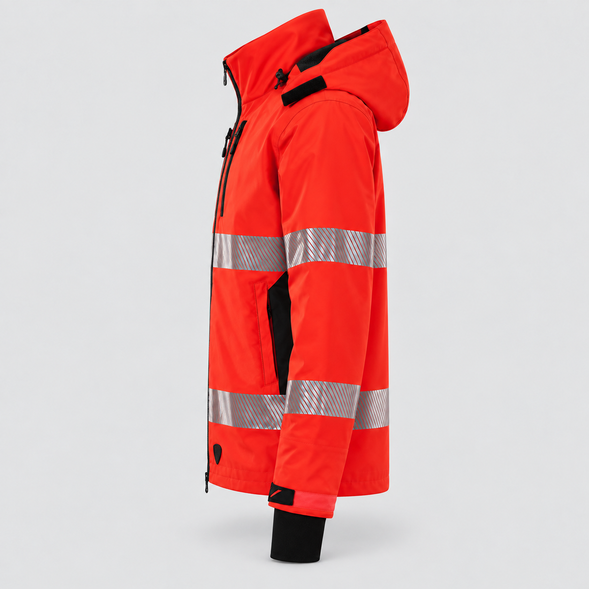 Guscio Antipioggia VIPER Rosso Fluo