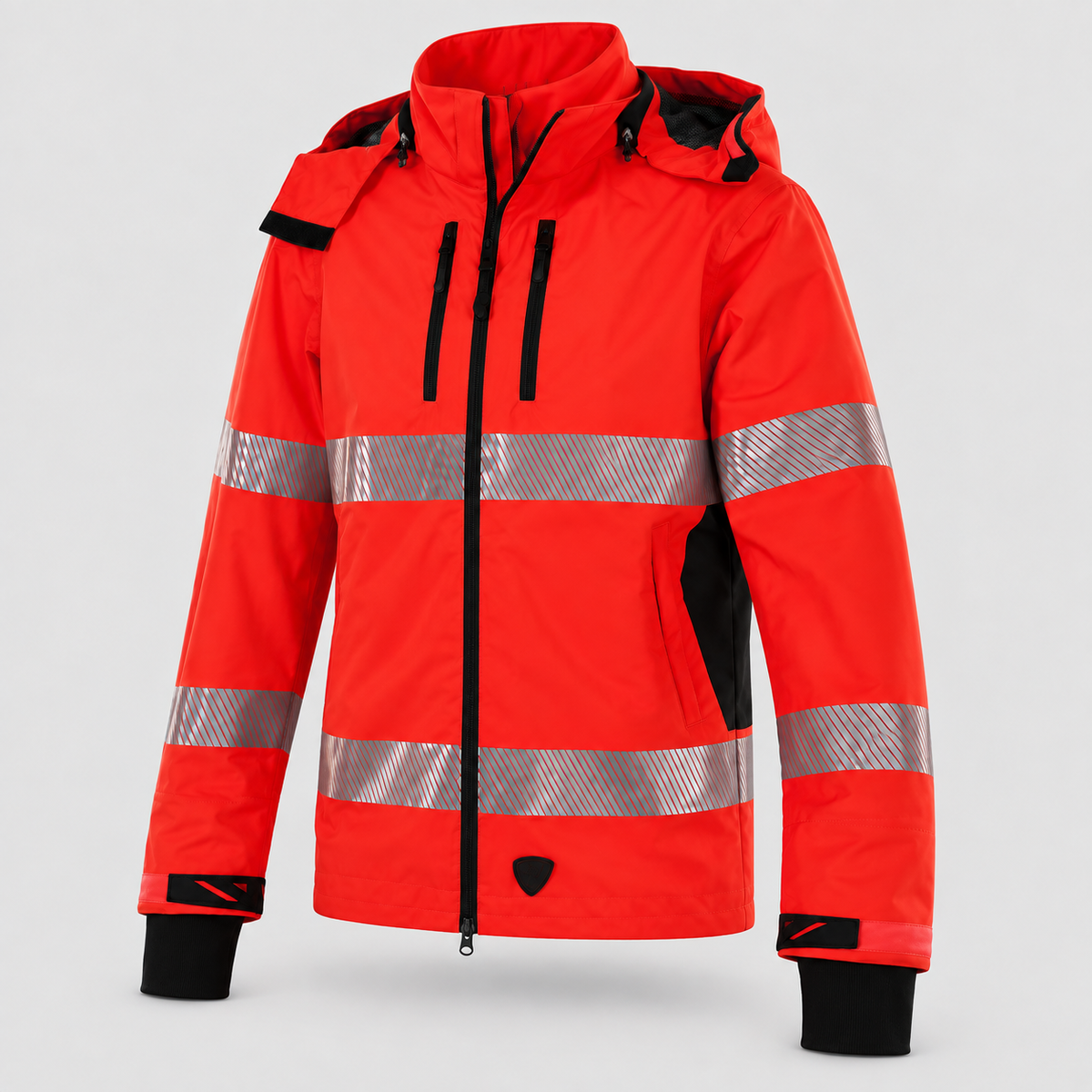 Guscio Antipioggia VIPER Rosso Fluo
