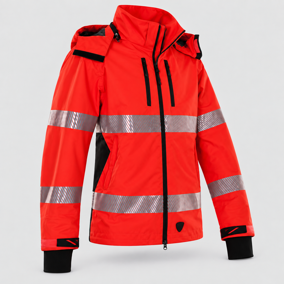 Guscio Antipioggia VIPER Rosso Fluo
