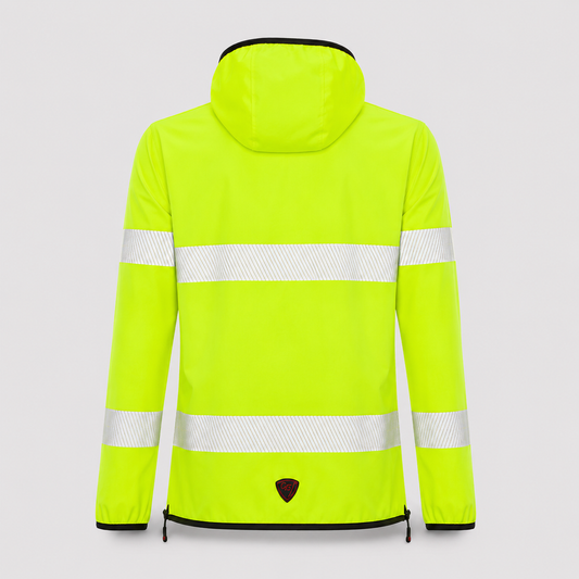 Guscio MAIA Idropellente EN 20471 + EN 343 - inserti IMBRAGO Giallo Fluo