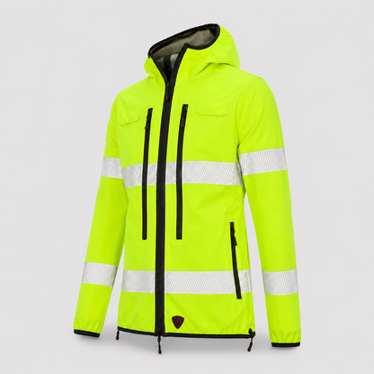 Guscio MAIA Idropellente EN 20471 + EN 343 - inserti IMBRAGO Giallo Fluo