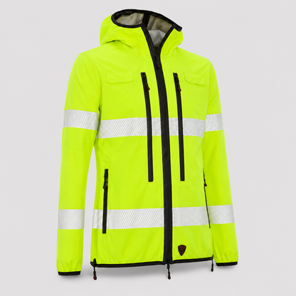 Guscio MAIA Idropellente EN 20471 + EN 343 - inserti IMBRAGO Giallo Fluo