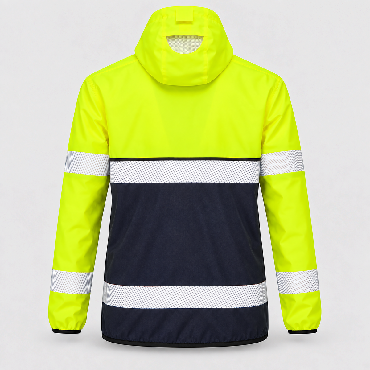 Guscio MAIA Idrorepellente EN20471/EN343 Giallo Fluo/Blu Navy