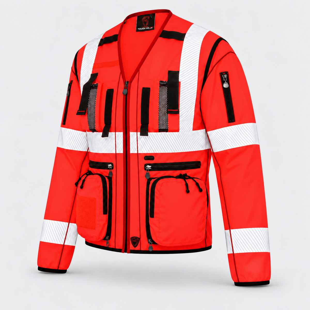 Giubbino Jacket PANTHER - SOCCORSO TECNICO Rosso Fluo