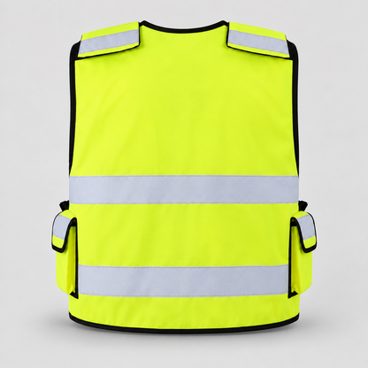 Gilet tattico art. KXTAC TACTICAL VEST Giallo Fluo 2XL-4XL