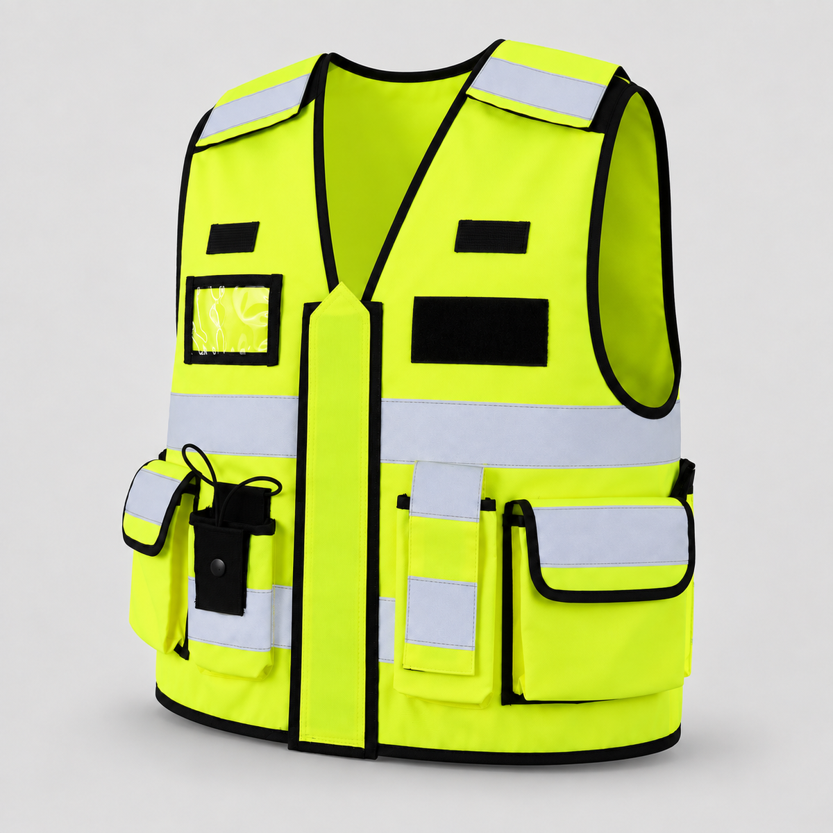 Gilet tattico art. KXTAC TACTICAL VEST Giallo Fluo 2XL-4XL