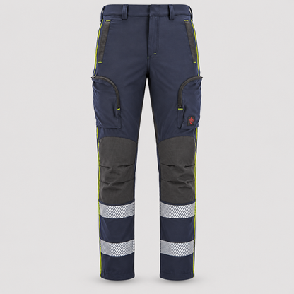Pantalone PANTEC POWER PCB - con bande Blu Navy