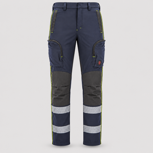 Pantalone PANTEC POWER PCB - con bande Blu Navy