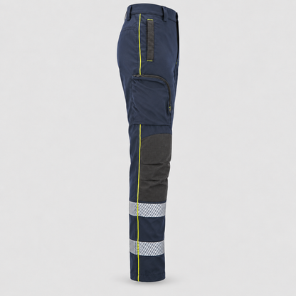 Pantalone PANTEC POWER PCB - con bande Blu Navy