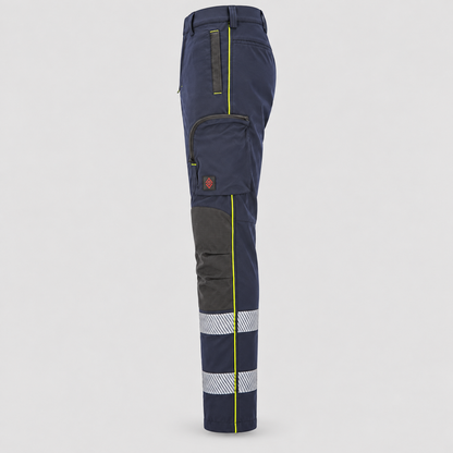 Pantalone PANTEC POWER PCB - con bande Blu Navy