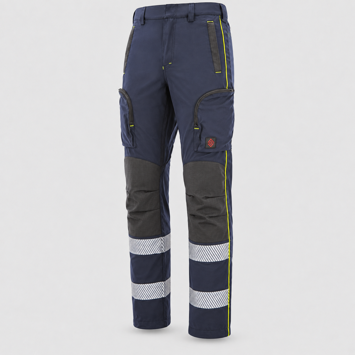 Pantalone PANTEC POWER PCB - con bande Blu Navy
