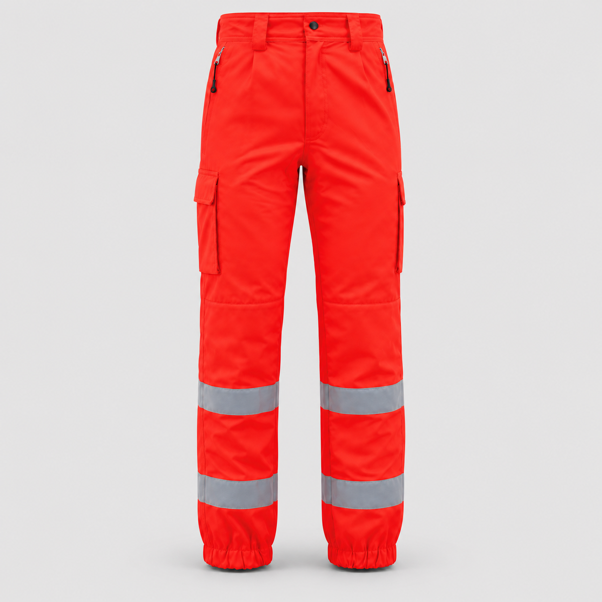 Pantalone PANTEC BETA 118 - Bande MICROSFERICHE Rosso Fluo