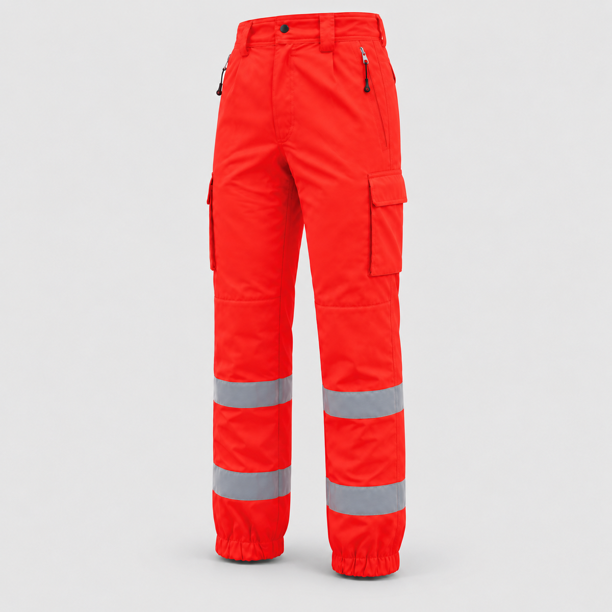 Pantalone PANTEC BETA 118 - Bande MICROSFERICHE Rosso Fluo